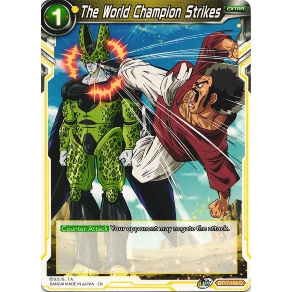 The World Champion Strikes BT17-108 Dragon Ball Super Ultimate Squad